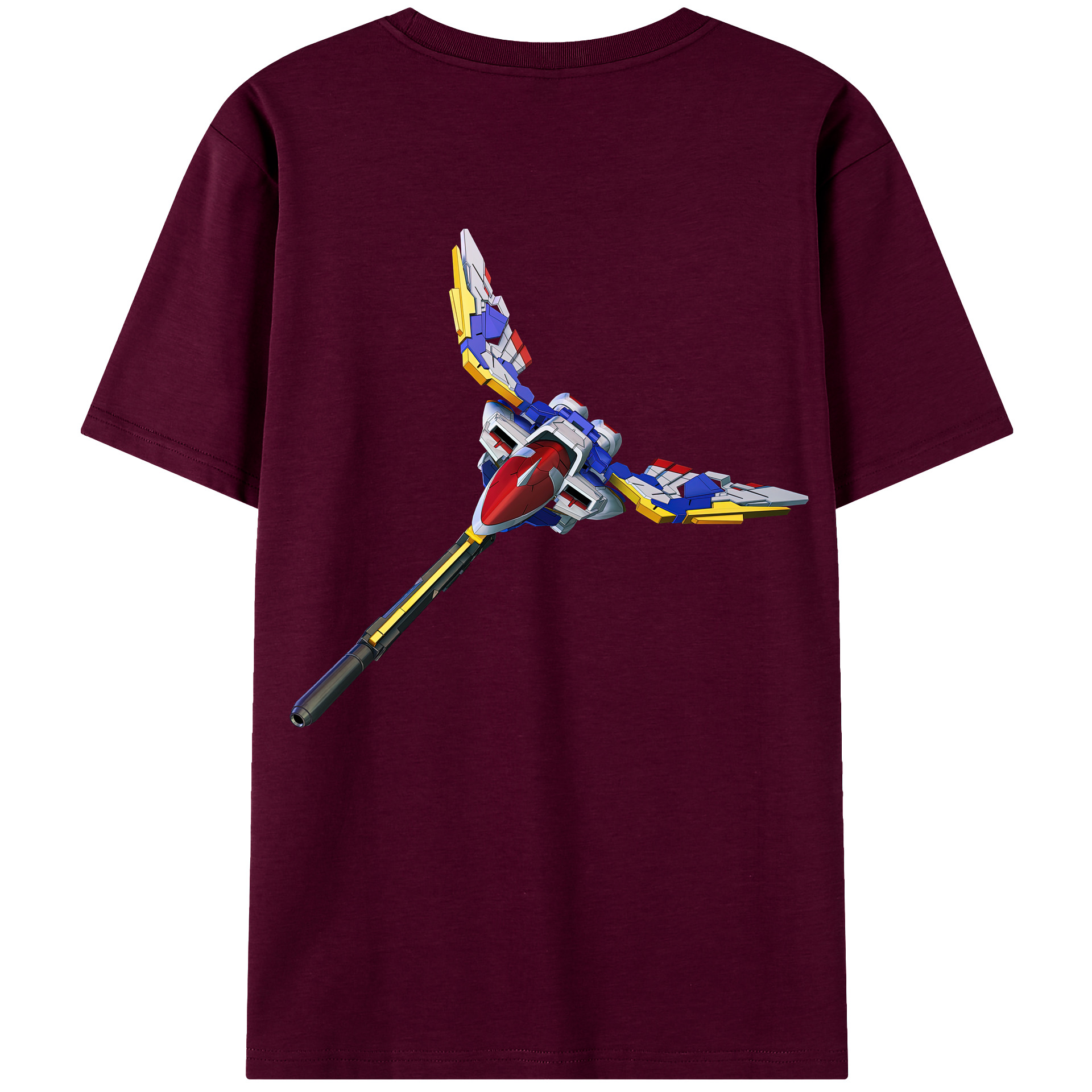 （画像用） 機動戦士ガンダム Mobile Suit Gundam レディース半袖Tシャツ(バックプリント)